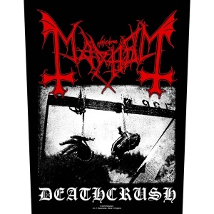 Rückenaufnäher Mayhem Deathcrush