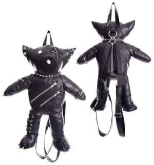 Evil Kitty Rucksack PVC