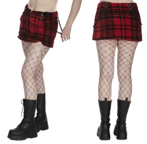 Plüschrock Tartan