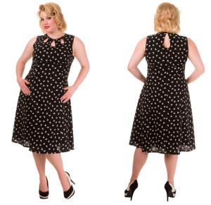 Songbird Dress Rockabilly Kleid Plussize Banned